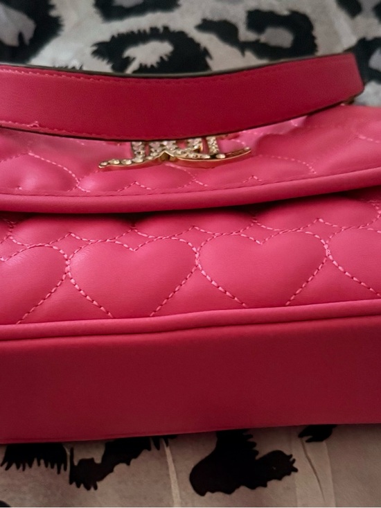 Juicy Couture Pink Heart Handbag with Wallet NWT - Picture 5 of 7